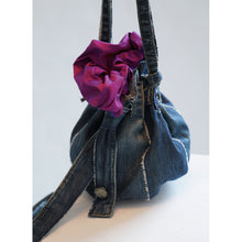 Load image into Gallery viewer, Upcycling .... pouch &quot;dark blue jeans&quot;